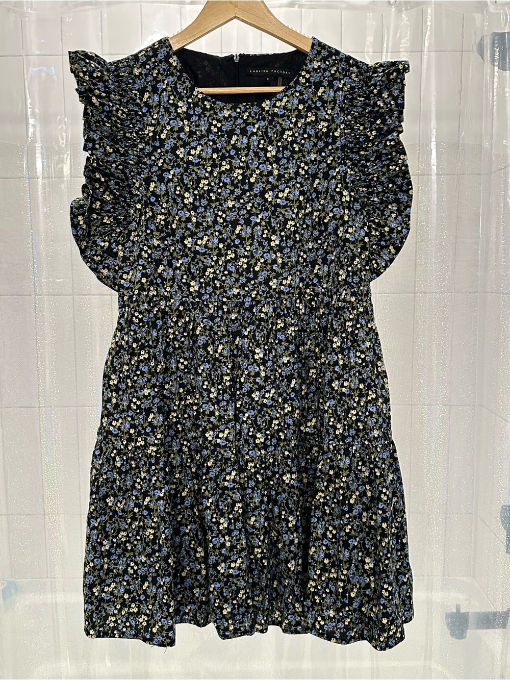 English Factory - Floral Ruffle Babydoll Dress